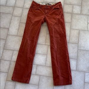 Prana corduroy pants